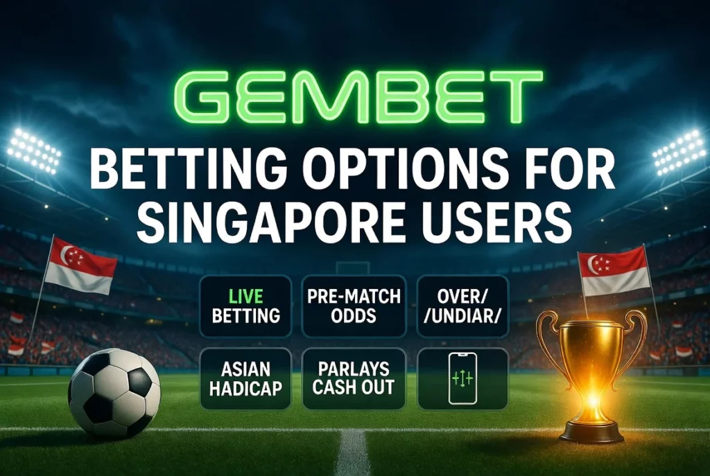 Image with a list of options for players