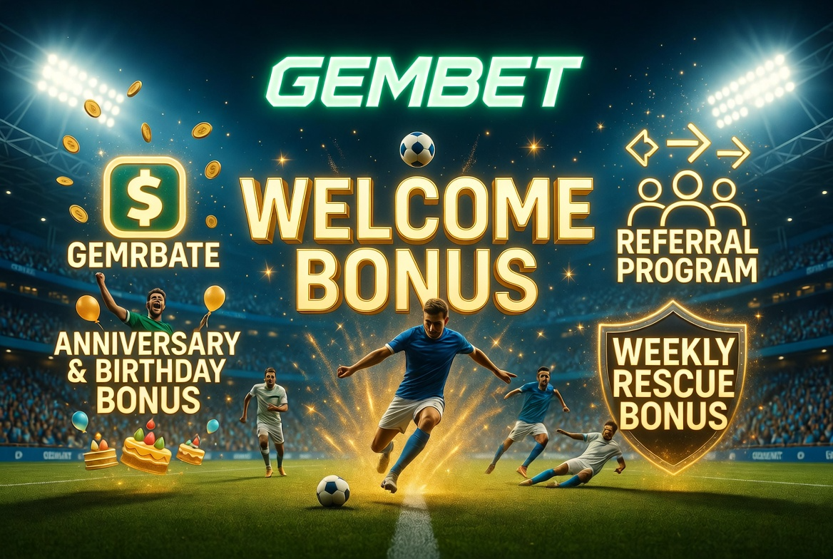 Gembet welcome bonus